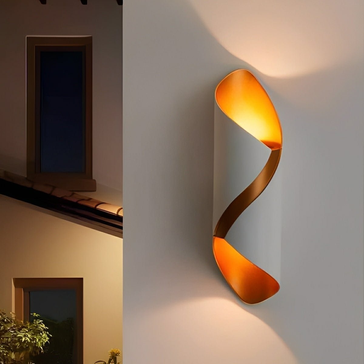 Outdoor LED Up and Down Light Waterproof Modern Wall Sconce Lighting - Flyachilles