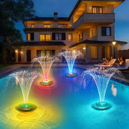 Outdoor RGB Floating Fountain Pool Light - Flyachilles