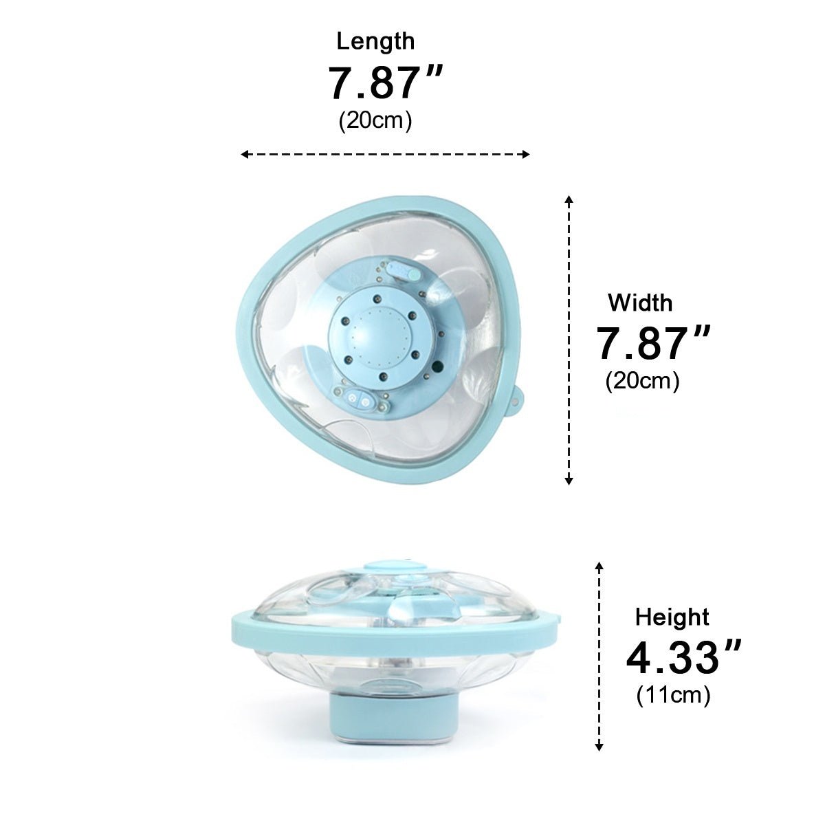 Outdoor RGB Floating Fountain Pool Light - Flyachilles