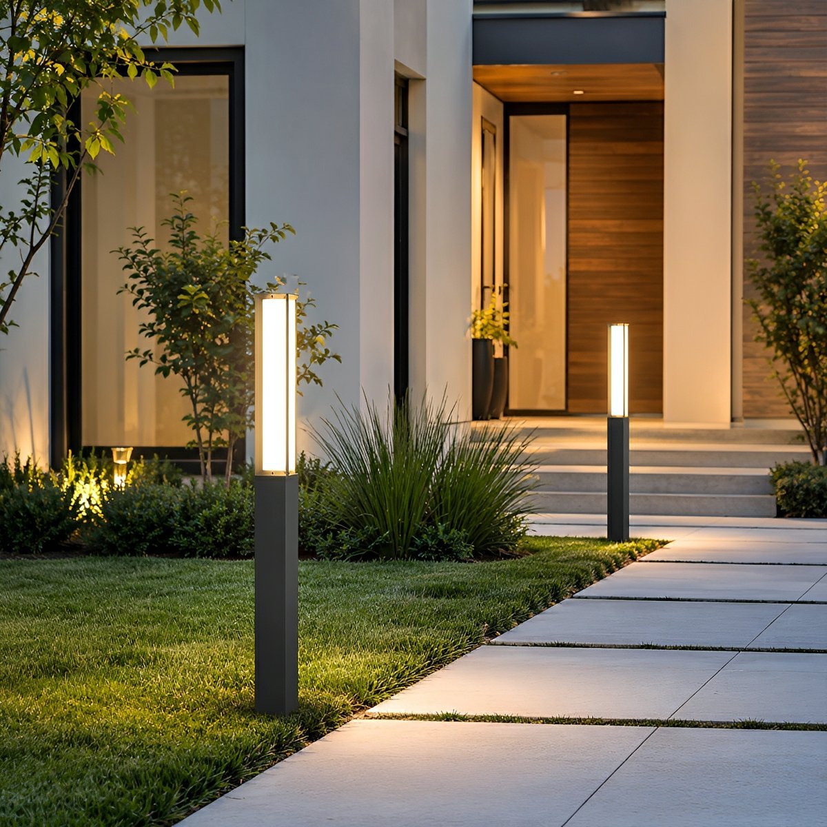 Outdoor Waterproof High Pole Post Lights Pathway Lights - Flyachilles