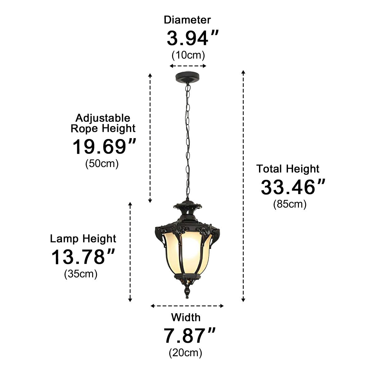 Outdoor Waterproof LED Ceiling Pendant Lights - Flyachilles