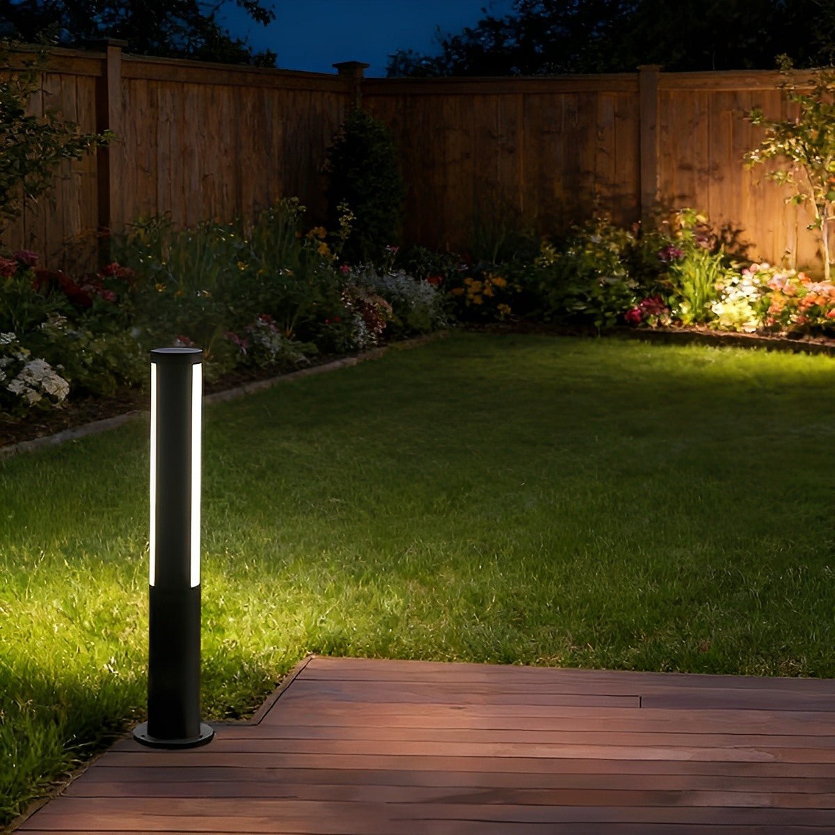 Outdoor Waterproof Pathway Post Bollard Light - Flyachilles