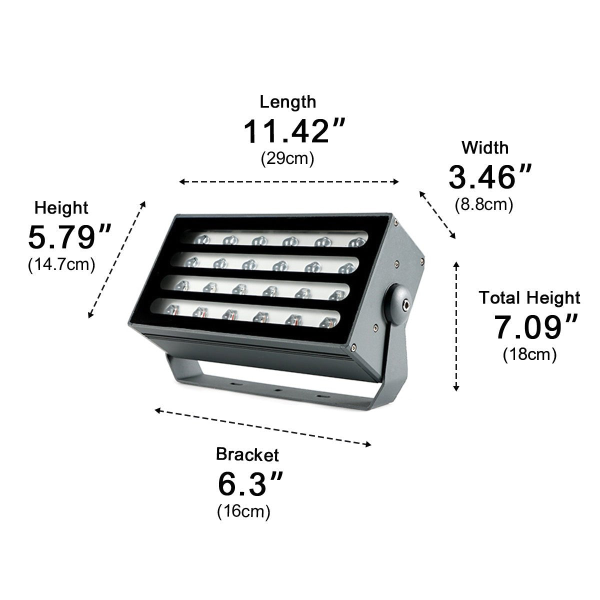 Outdoor Waterproof RGB LED Spot Lights Trees Lights - Flyachilles