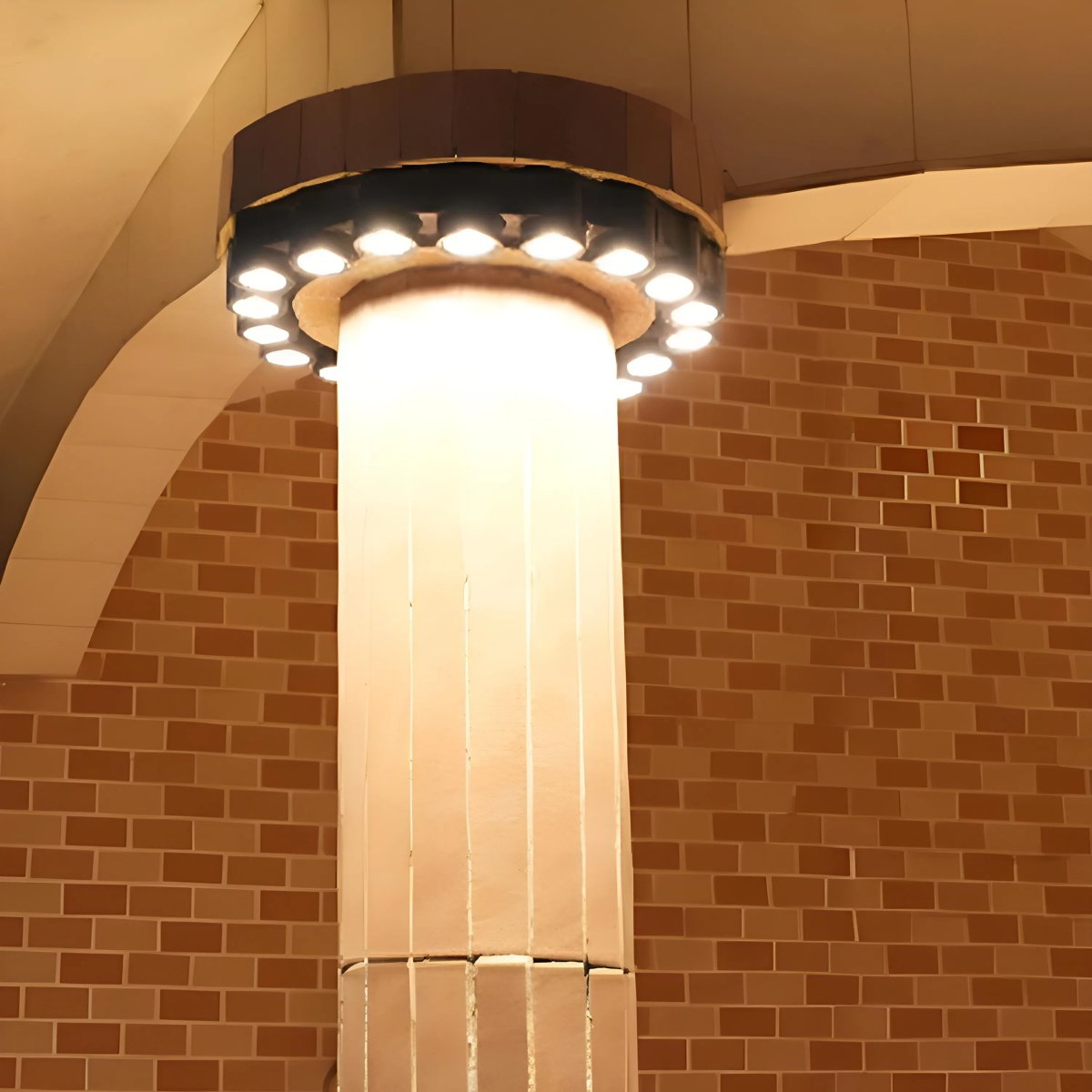 Outdoor Waterproof Ring Round LED Column Treet Light Spot Lights - Flyachilles