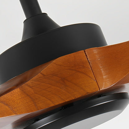 Outdoor Waterproof Wood Reverse Ceiling Fan - Flyachilles