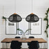 Oval - shaped Handmade Rattan Pendant Light – Boho Woven Hanging Lamp - Flyachilles
