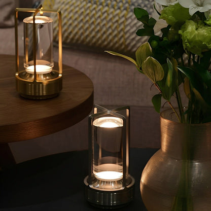 Portable Lantern Cordless Table Lamp USB Rechargeable Touch Dimming Night Lights - Flyachilles