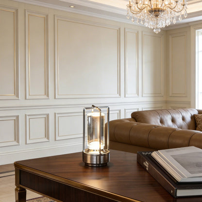 Portable Lantern Cordless Table Lamp USB Rechargeable Touch Dimming Night Lights - Flyachilles