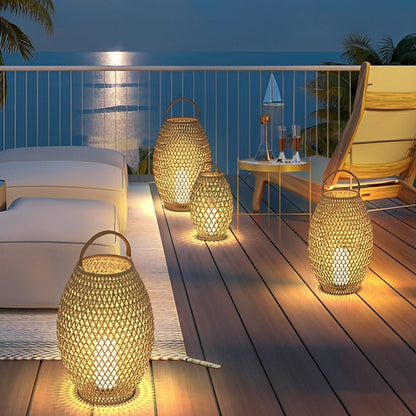 Portable Lanterns Shape Light Waterproof LED Modern Lawn Lamp - Flyachilles