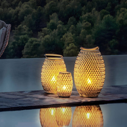 Portable Lanterns Shape Light Waterproof LED Modern Lawn Lamp - Flyachilles
