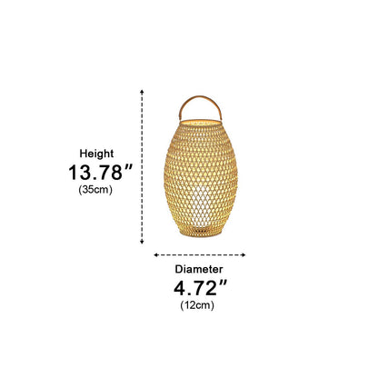 Portable Lanterns Shape Light Waterproof LED Modern Lawn Lamp - Flyachilles