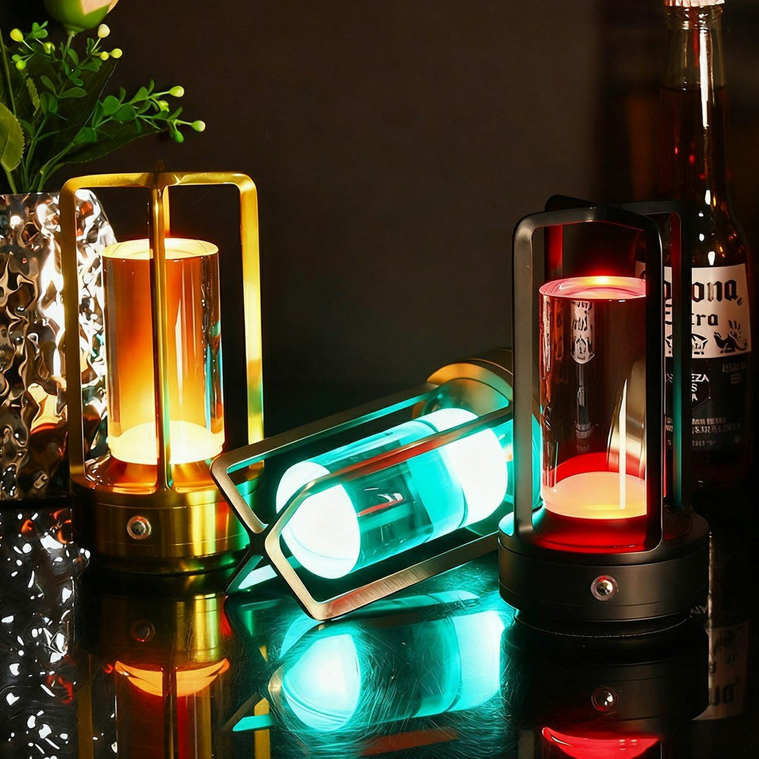 Portable RGB Table Lamp Touch Dimming Night Lights - Flyachilles