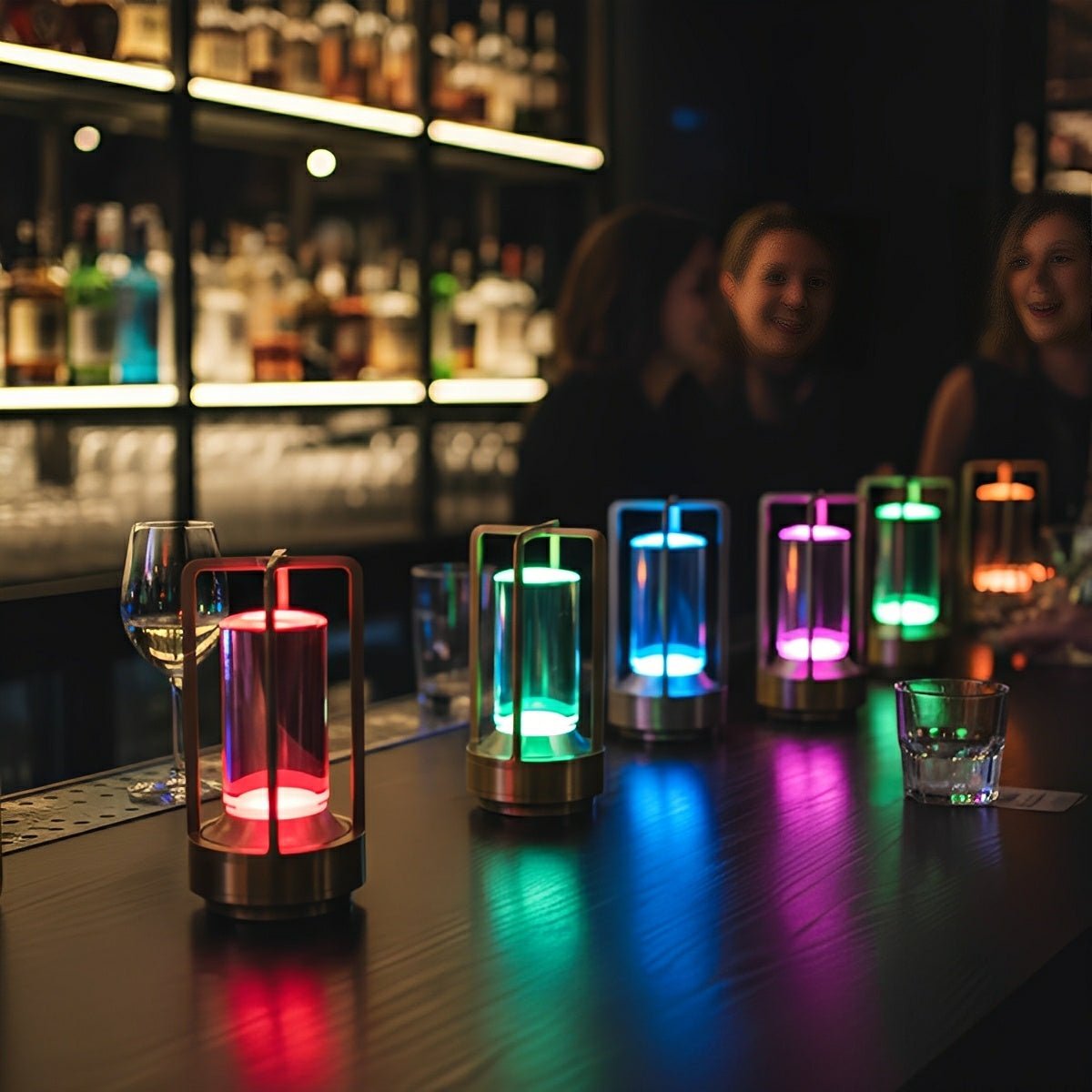 Portable RGB Table Lamp Touch Dimming Night Lights - Flyachilles