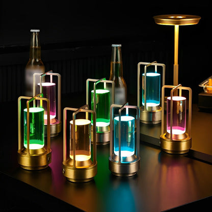 Portable RGB Table Lamp Touch Dimming Night Lights - Flyachilles