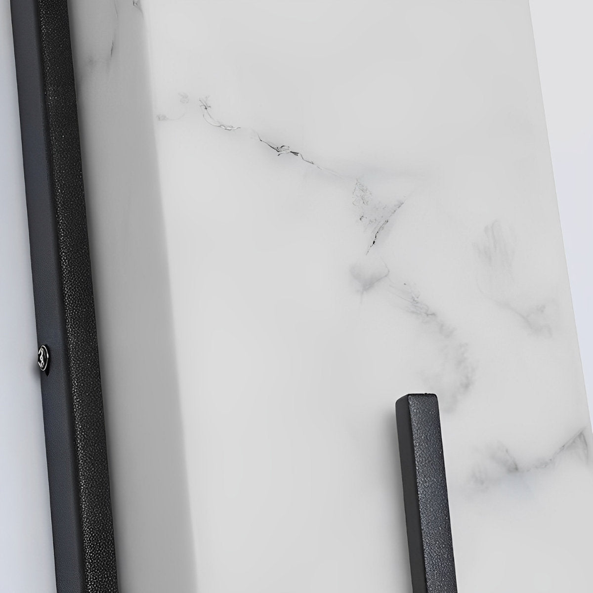 Rectangular Resin Waterproof LED Black Modern Outdoor Sconce Wall Lamp - Flyachilles