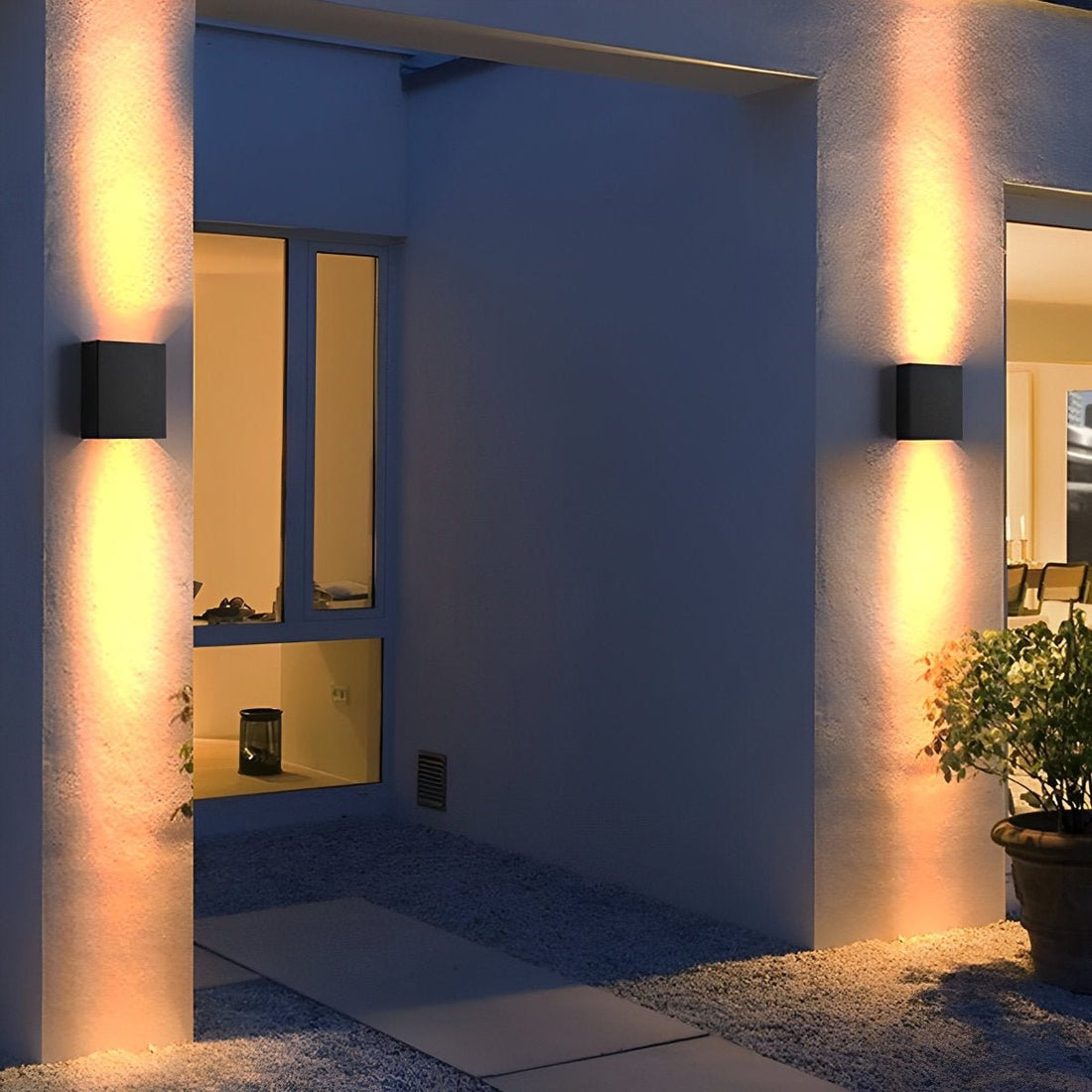 Rectangular Waterproof Up Down Aluminium Adjustable Led Wall Washer Lights - Flyachilles