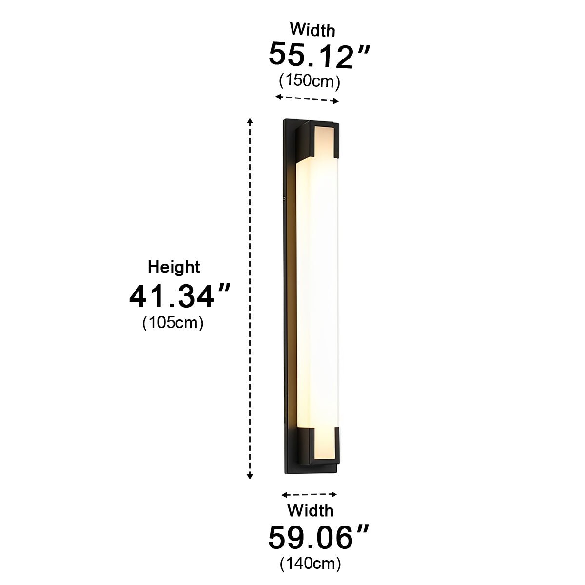 Retro Linear Strip LED Wall Sconce - Flyachilles