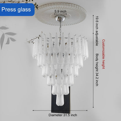 Retro Luxury Teardrop Waterfall Chandelier Light - Flyachilles