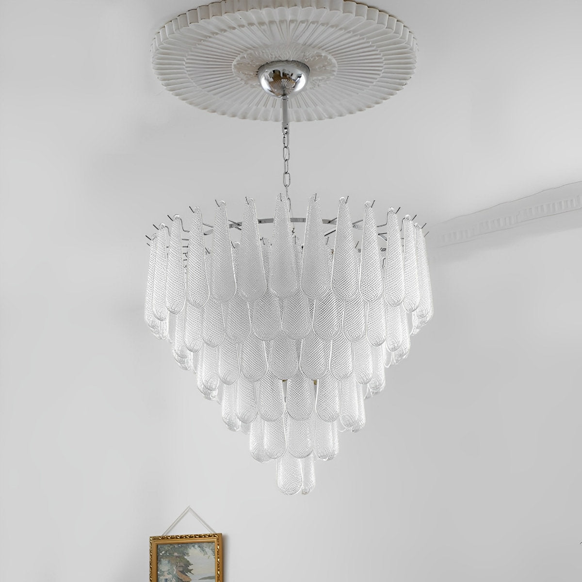 Retro Luxury Teardrop Waterfall Chandelier Light - Flyachilles
