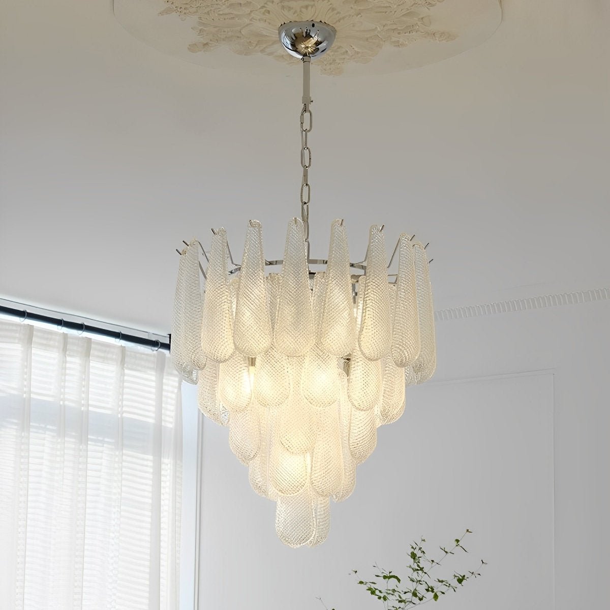 Retro Luxury Teardrop Waterfall Chandelier Light - Flyachilles