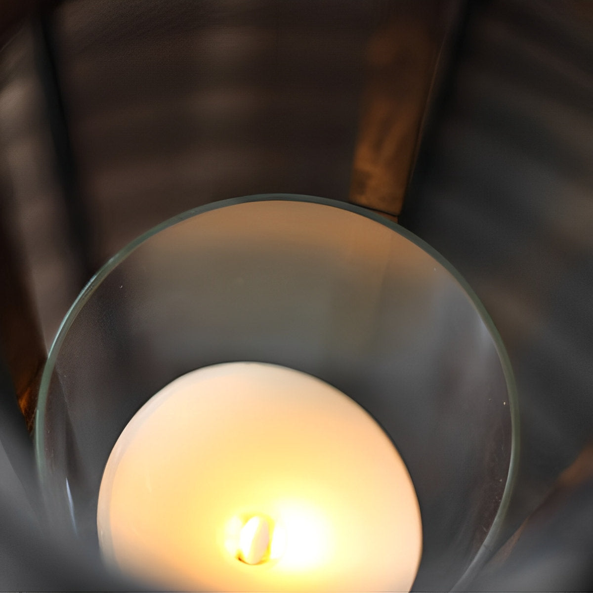 Retro Oval Cage LED Candle Floor Lamp Lantern - Flyachilles