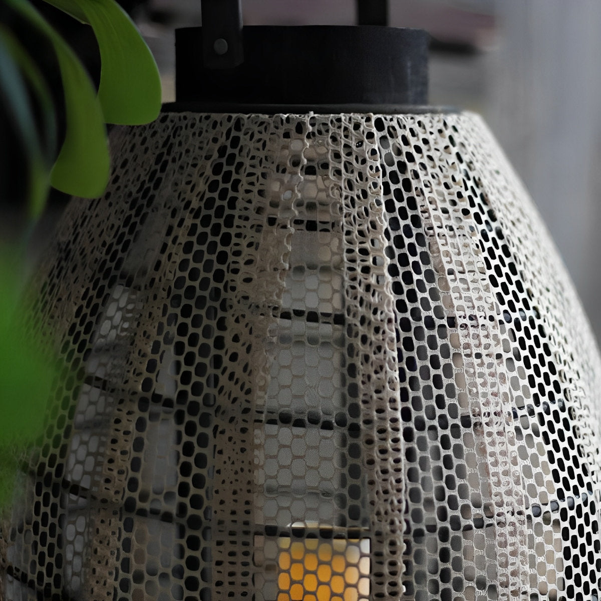 Retro Oval Cage LED Candle Floor Lamp Lantern - Flyachilles