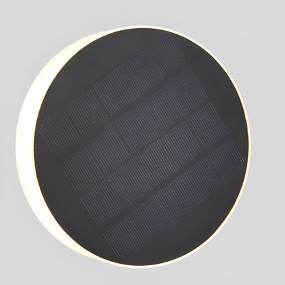 Round Square LED Waterproof Outdoor Solar Decking Lawn Lights Fence Post Column Lights - Flyachilles