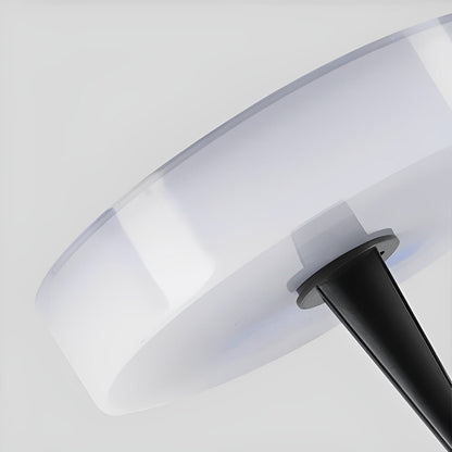 Round Square LED Waterproof Outdoor Solar Decking Lawn Lights Fence Post Column Lights - Flyachilles