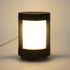 Round Waterproof LED Solar Black Modern Outdoor Pathway Lights - Flyachilles