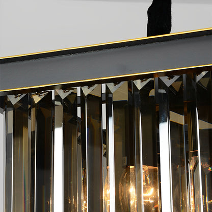 Rustic Modern Crystal Chandeliers Round Ceiling Lights - Flyachilles