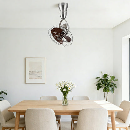 Rustic Modern Swing Rotation 6 - Speed Reverse Ceiling Fan - Flyachilles