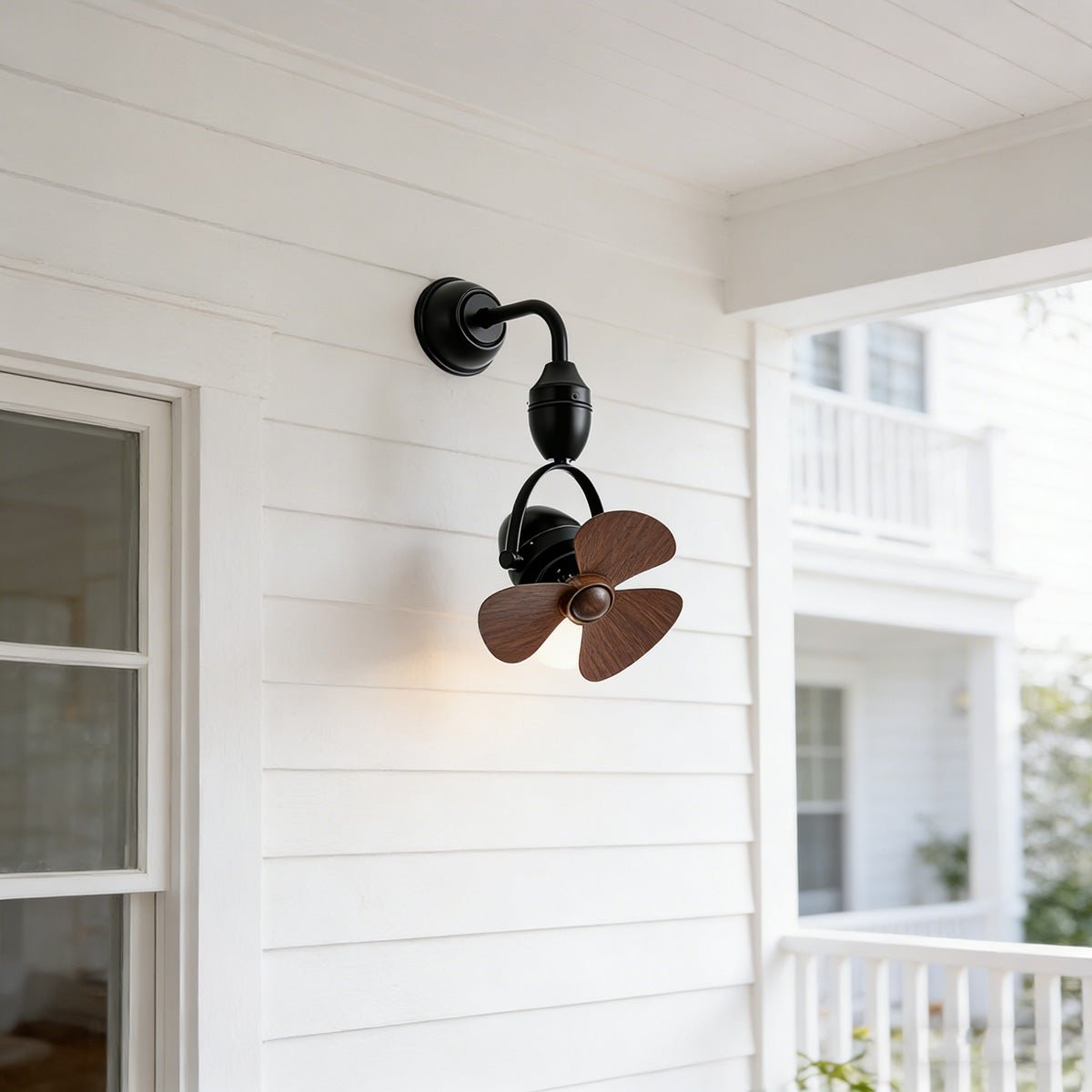Rustic Modern Swing Rotation 6 - Speed Reverse Wall Fan - Flyachilles