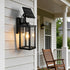 Rustic Rectangular Waterproof Outdoor LED Porch Wall Lights - Flyachilles
