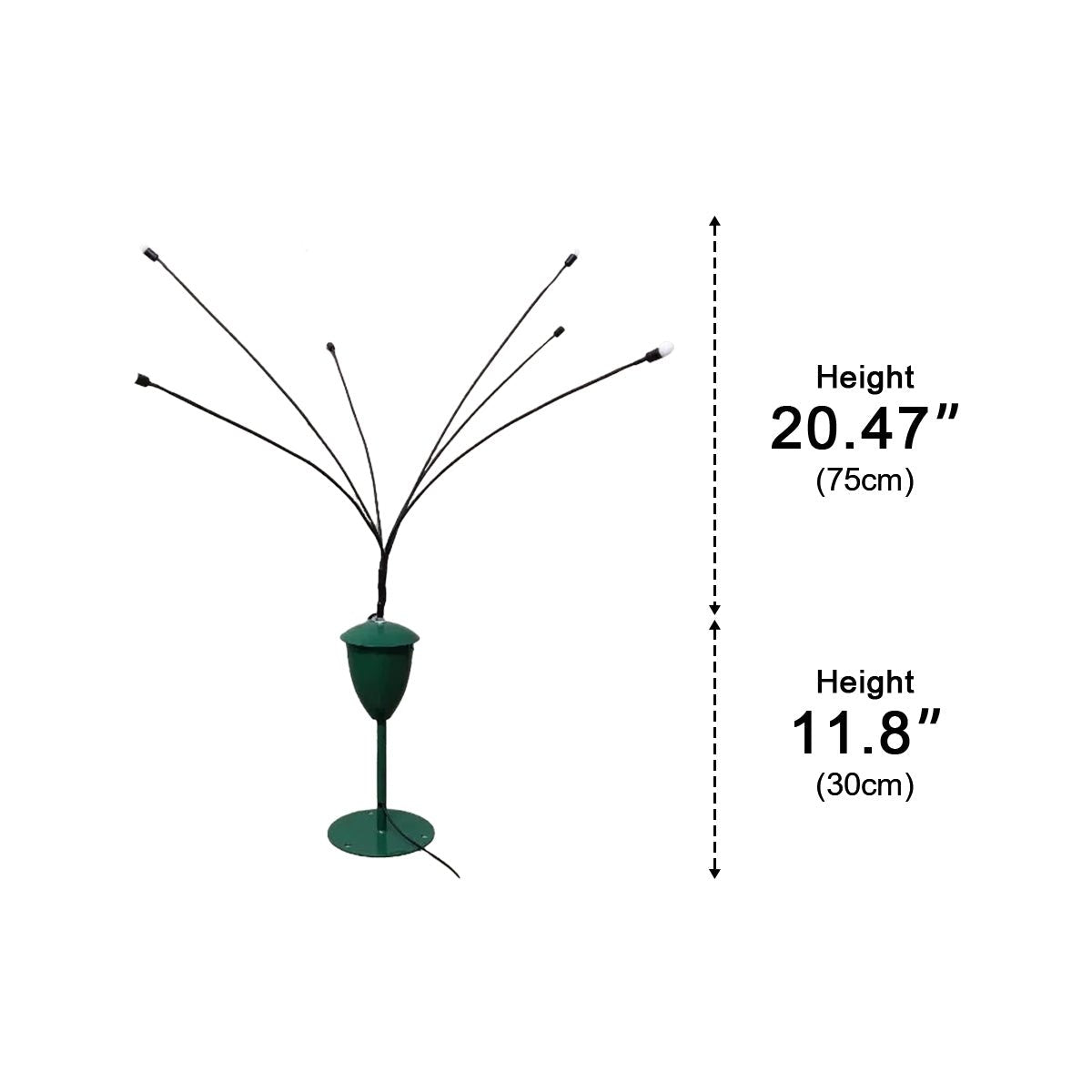 Set of 4 Low Voltage 12V Waterproof 6 - LED Firefly Outdoor Lawn Lights - Flyachilles