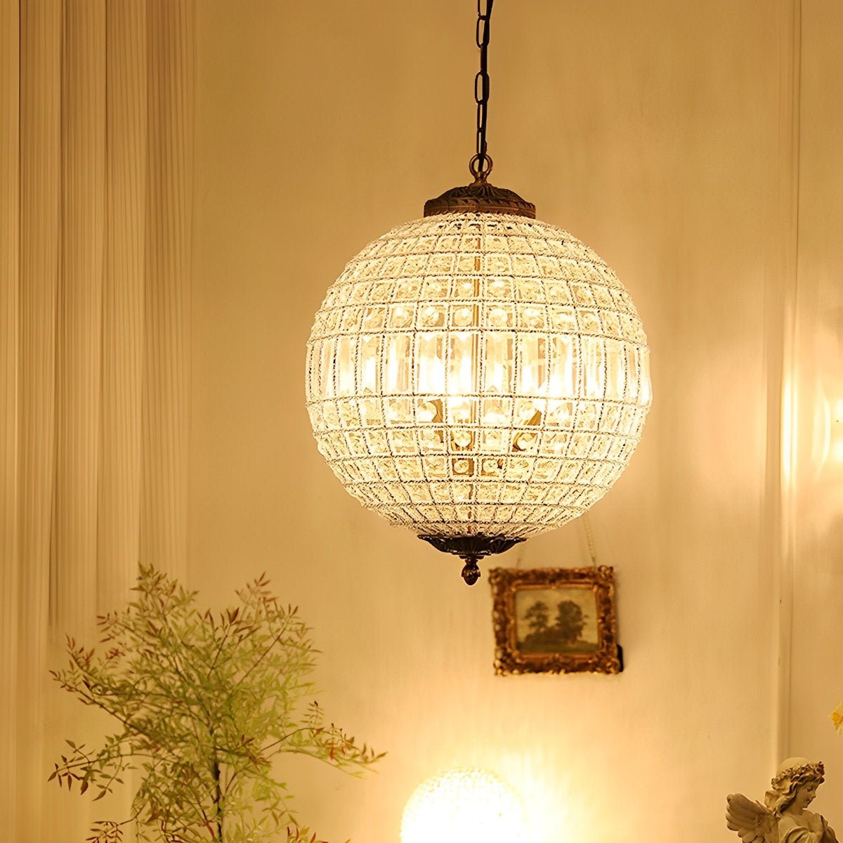 Shining Luxury Morocco Ball Crystal Chandelier Light - Flyachilles