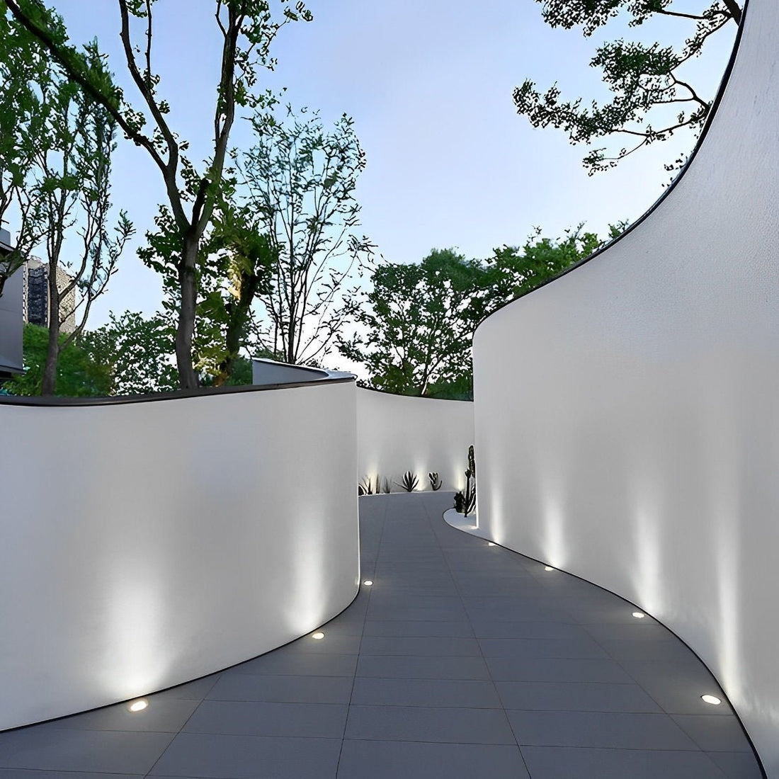 Solar LED Recessed Deck Stair Lights Outdoor Step Lights 16 Pcs - Flyachilles