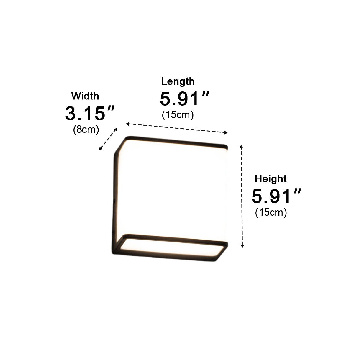Solar Motion Sensor Geometric Waterproof Outdoor LED Porch Wall Lights - Flyachilles