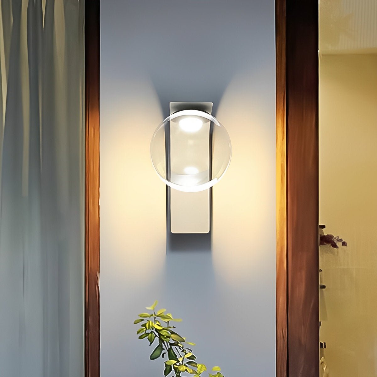 Solar Waterproof Bubbles LED Outdoor Wall Sconces - Flyachilles