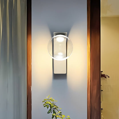 Solar Waterproof Bubbles LED Outdoor Wall Sconces - Flyachilles