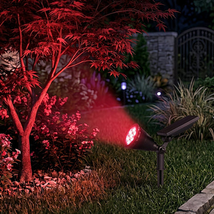 Solar Waterproof LED Landscape Tree Lighting Outdoor Spot Light - Flyachilles