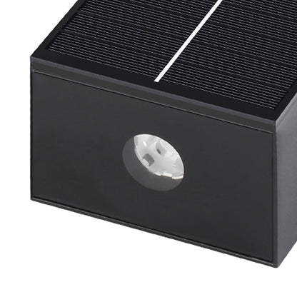 Solar Waterproof Modern Black Up&amp;Down LED Outdoor Wall Washer Spot Lights - Flyachilles