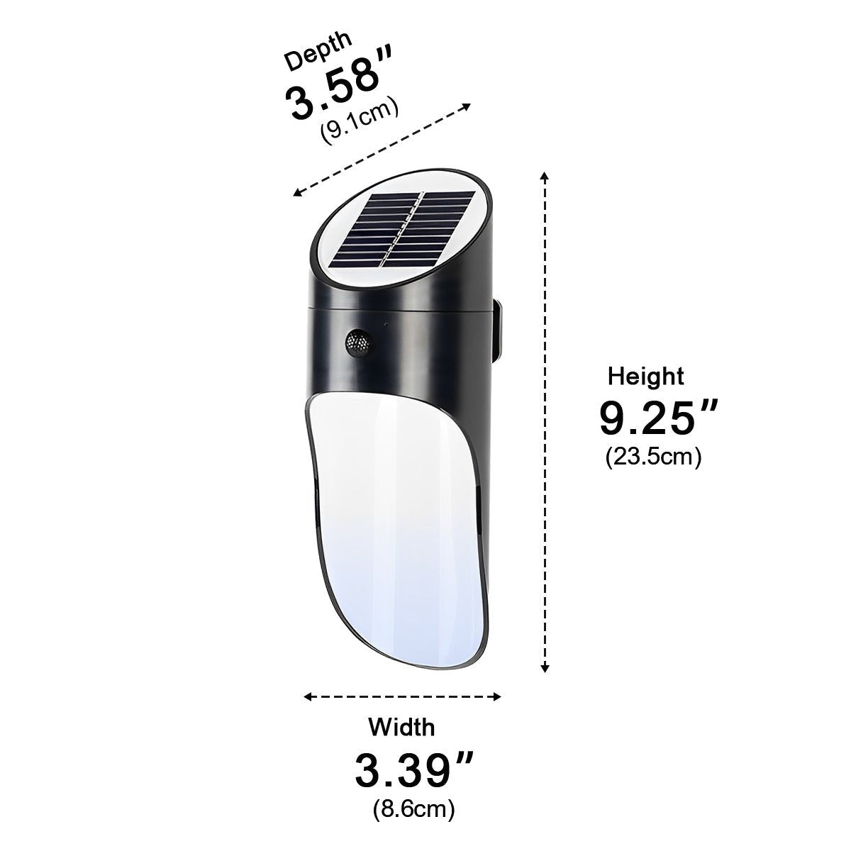 Solar Waterproof Modern Sensor Mode Outdoor Porch LED Wall Lights - Flyachilles