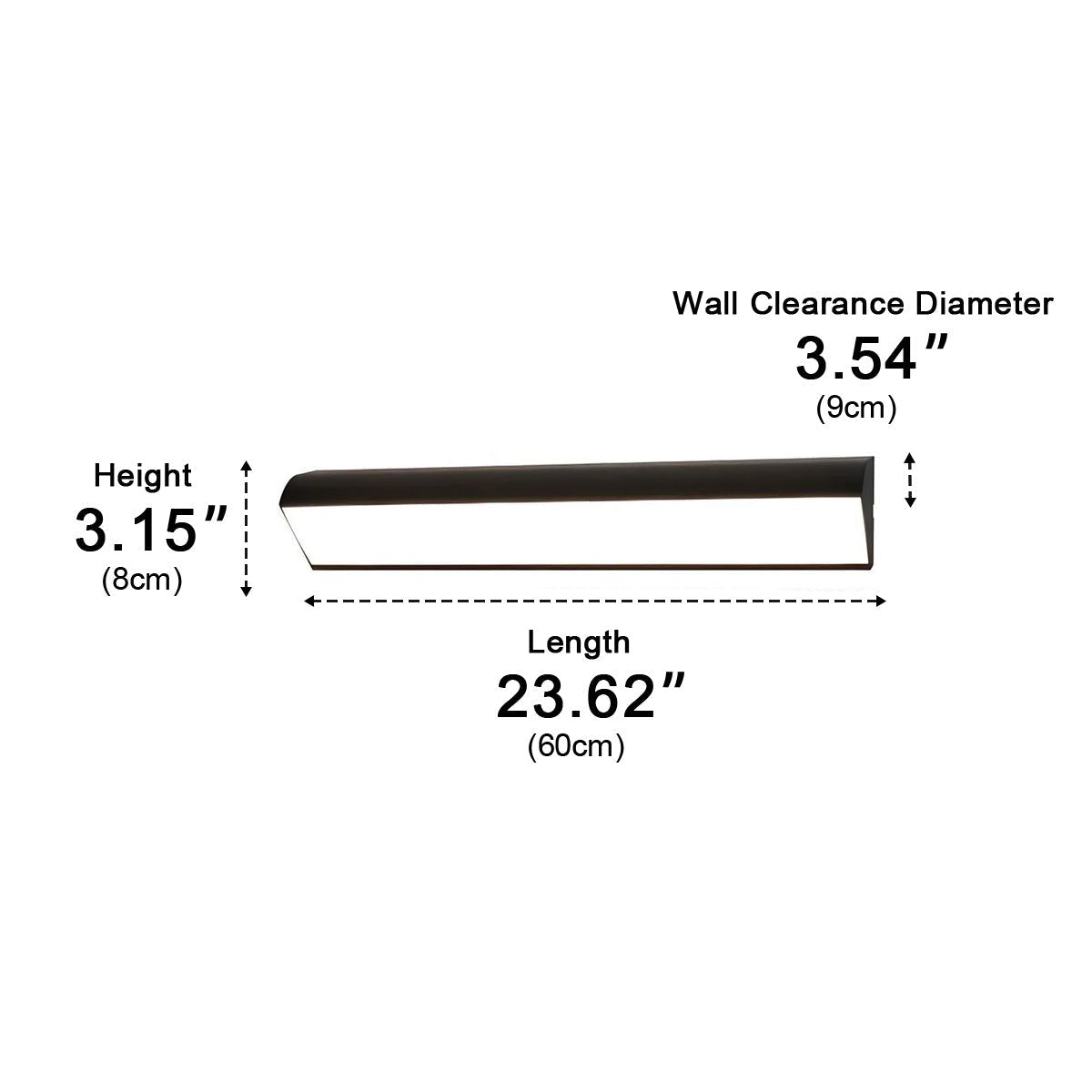 Solar Waterproof Outdoor LED Strip Lights Porch Light Exterior Wall Lights - Flyachilles