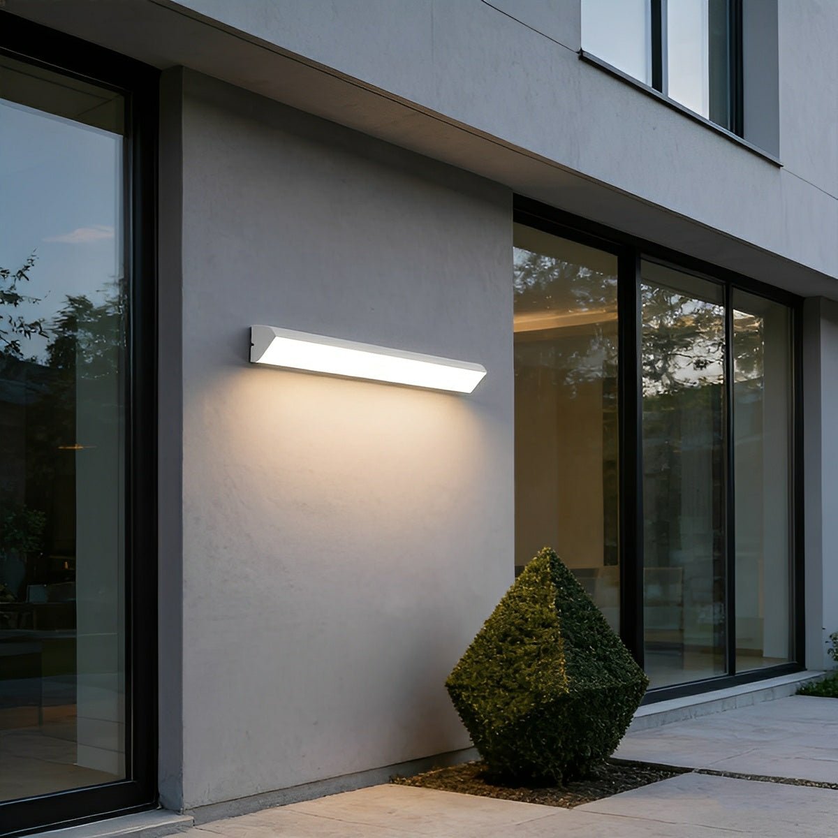 Solar Waterproof Outdoor LED Strip Lights Porch Light Exterior Wall Lights - Flyachilles