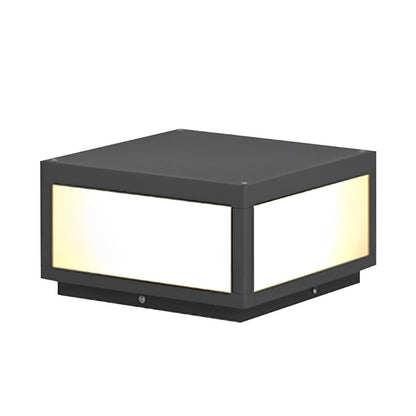 Solar Waterproof Post Cap Aluminum Column Pedestal Light - Flyachilles