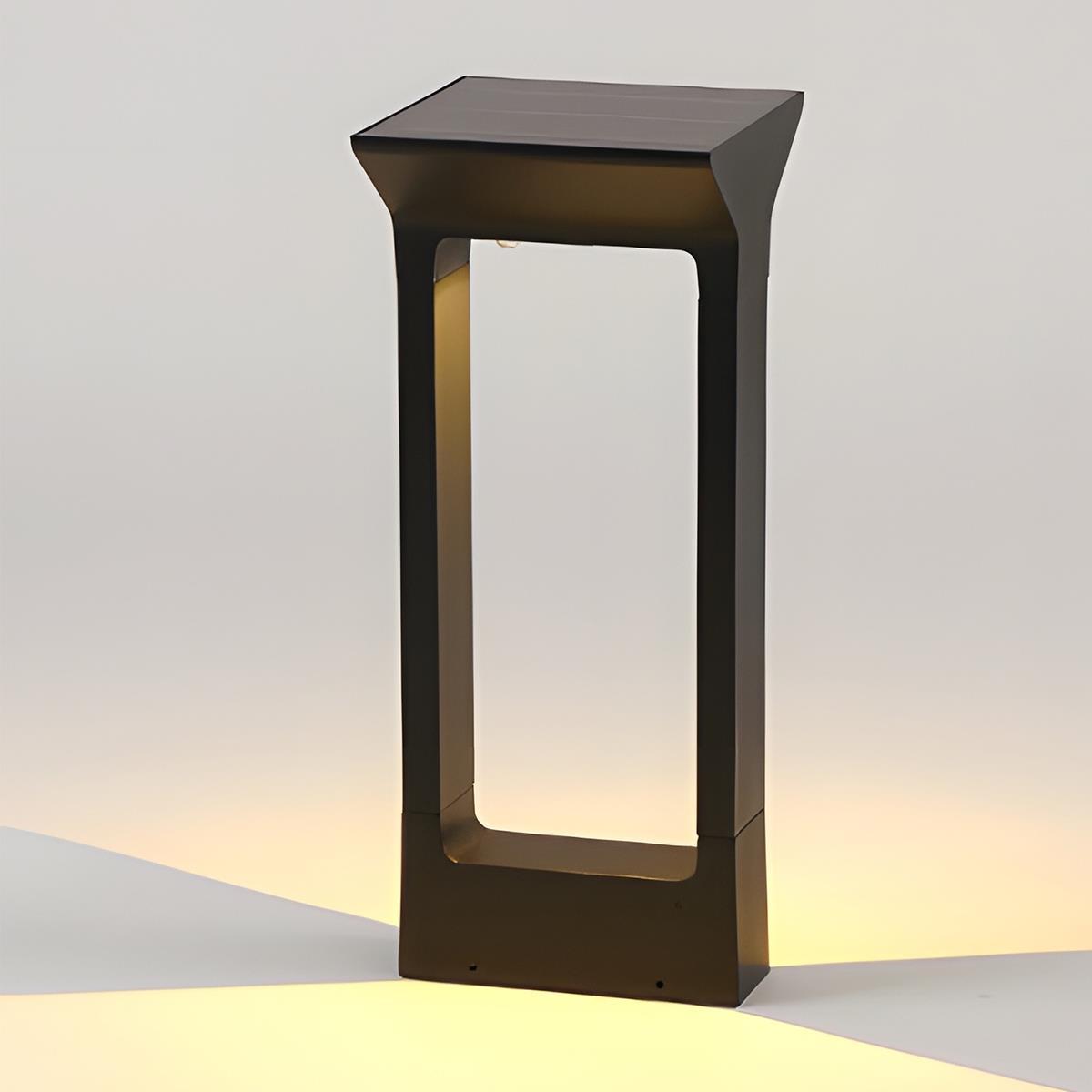 Solar Waterproof Rectangular Frame LED Outdoor Landscape Lighting - Flyachilles