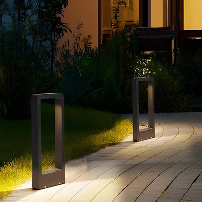Solar Waterproof Rectangular Frame LED Outdoor Landscape Lighting - Flyachilles