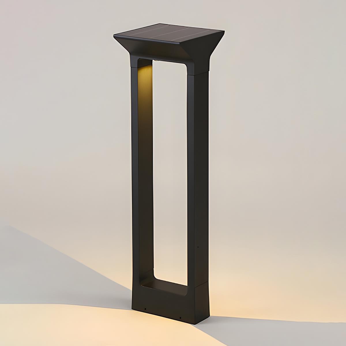 Solar Waterproof Rectangular Frame LED Outdoor Landscape Lighting - Flyachilles