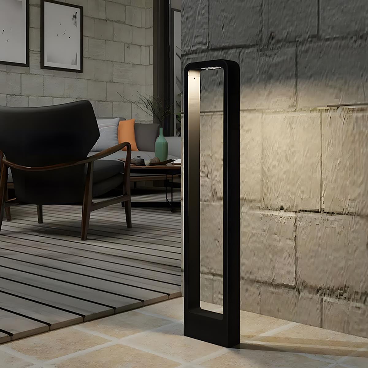 Solar Waterproof Rectangular Frame LED Outdoor Landscape Lighting - Flyachilles