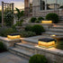 Square Waterproof LED Stainless Steel Fence Outdoor Post Cap Lights - Flyachilles